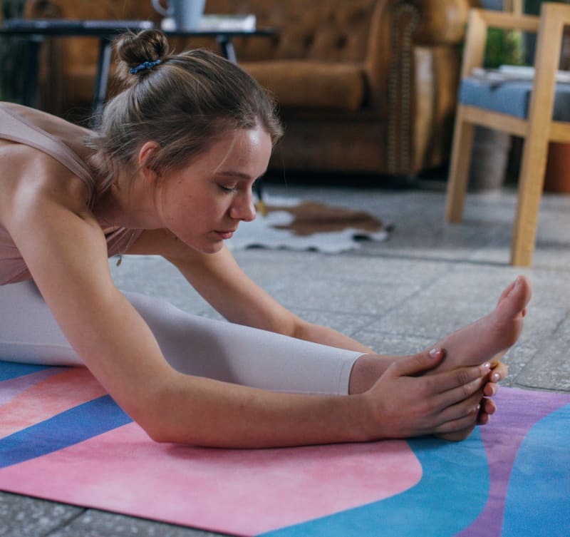 Low vs. high quality fitness mat